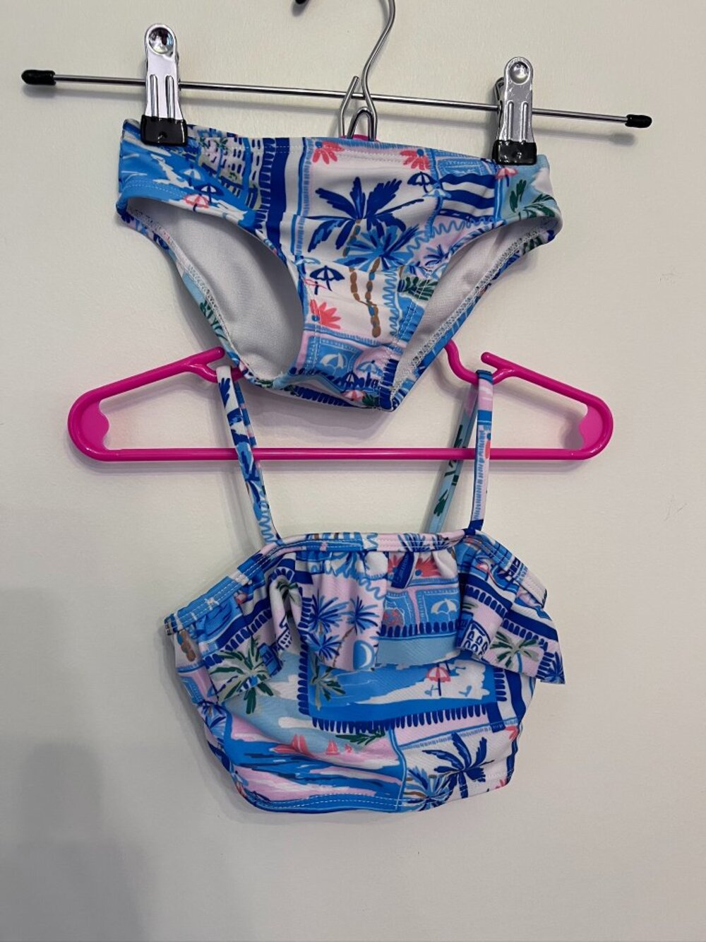 Wonder Nation Girls Two-Piece Swimsuit ☀️ Size 2T